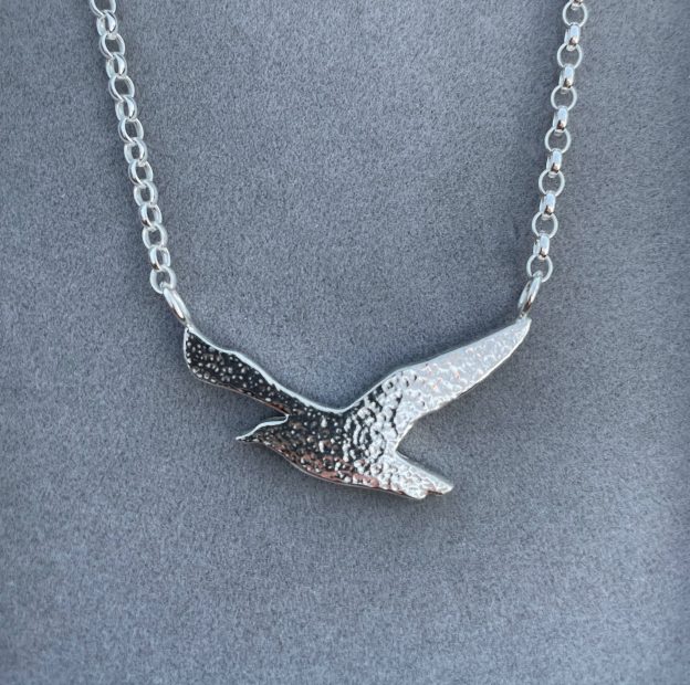 Silver Seagull necklace