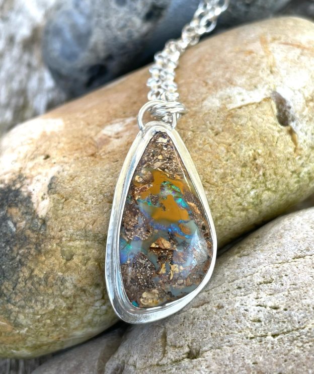 Boulder Opal Pendant